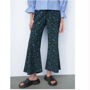 Zara wide leg high waisted pants.